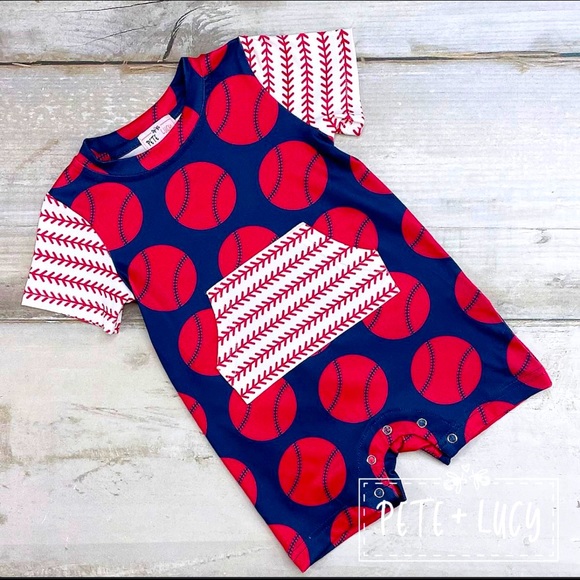 Pete and Lucy Other - Infant romper